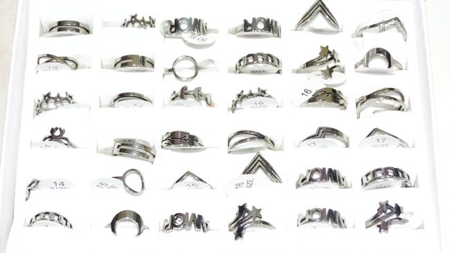 ANILLOS ACERO X 36++++//+