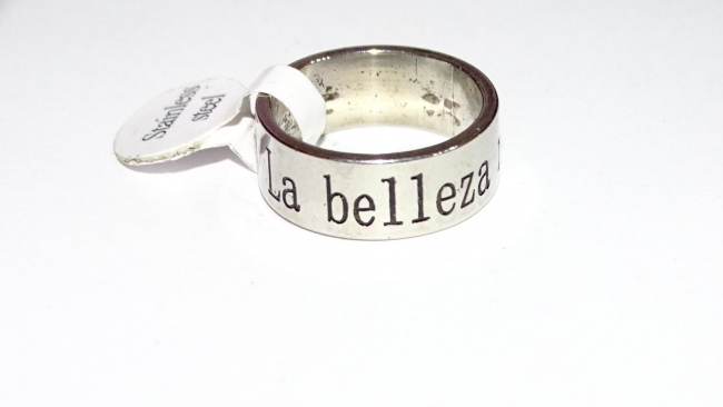 ANILLO ACERO BELLEZA++++