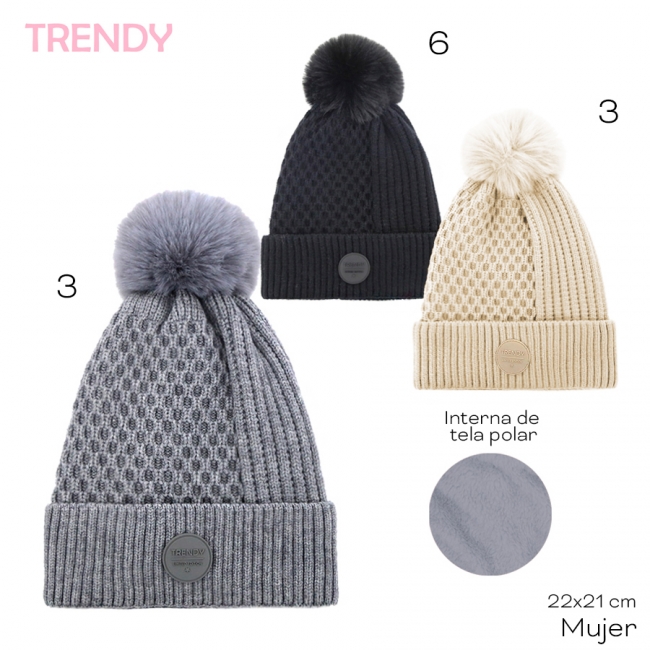 GORRO TRENDY +