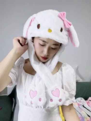 GORRO LED OREJAS MOVIBLES KITTY++++