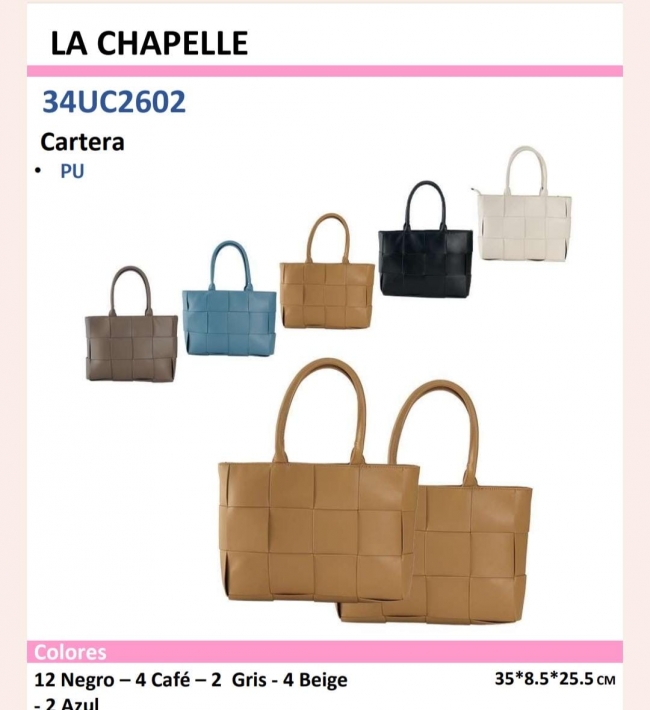 CARTERA ECO CUERO LA CHAPELLE++++//++