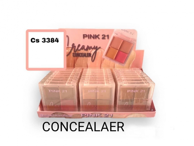 CORRECTOR CREAMY 4 TONOS PINK 21++++/