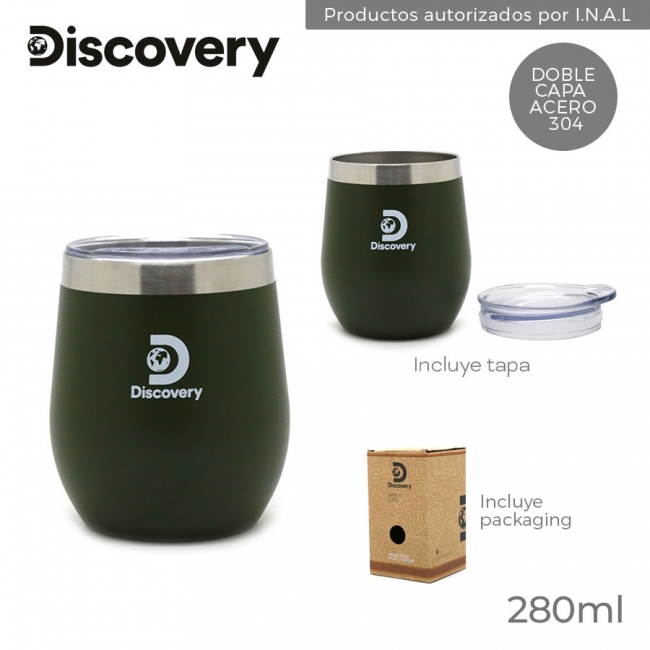 MATE CON TAPA DISCOVERY