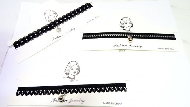 CHOKER BIJOU CON PIEDRA VARIOS MODELOS+