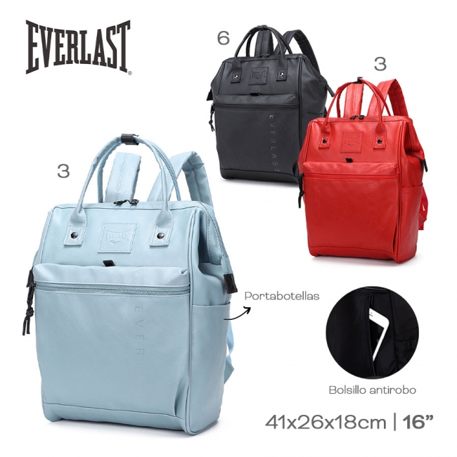 MOCHILA EVERLAST ECO CUERO+