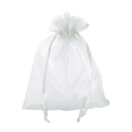 BOLSA DE ORGANZA 10X13 CM  X 100 UNIDADES+++//+