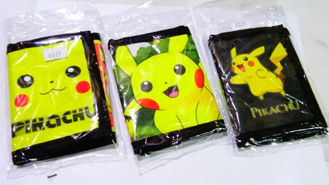 BILLETERA PIKACHU VARIOS MODELOS+*