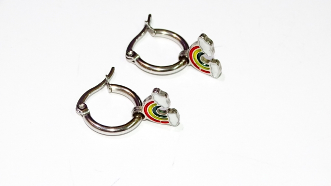 AROS ACERO ARCO IRIS 1,5 CM+++//+