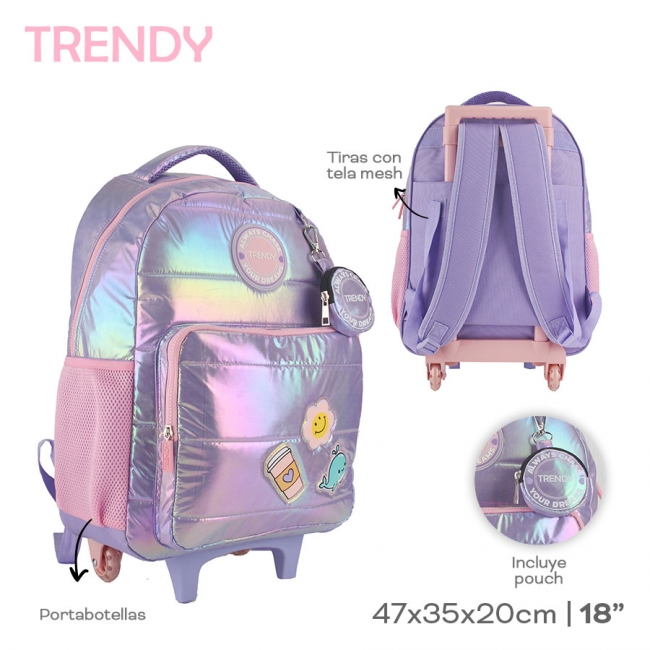 MOCHILA CARRO TRENDY+++//+