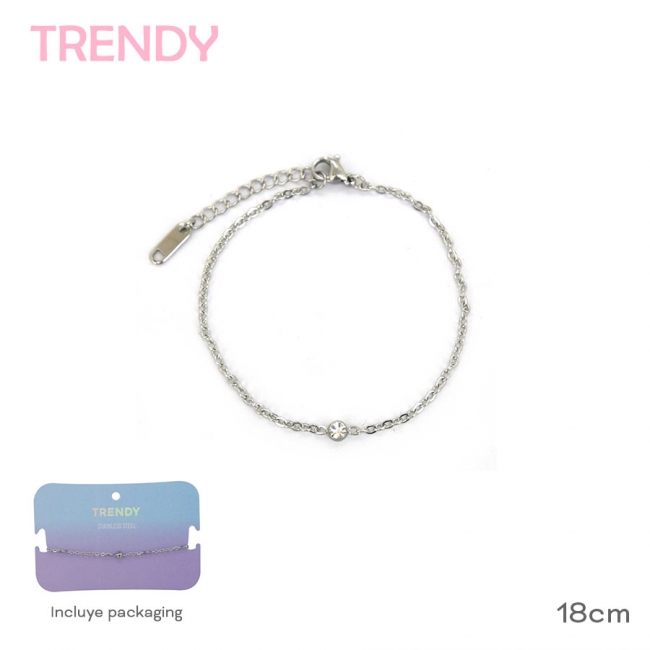 PULSERA ACERO TRENDY+