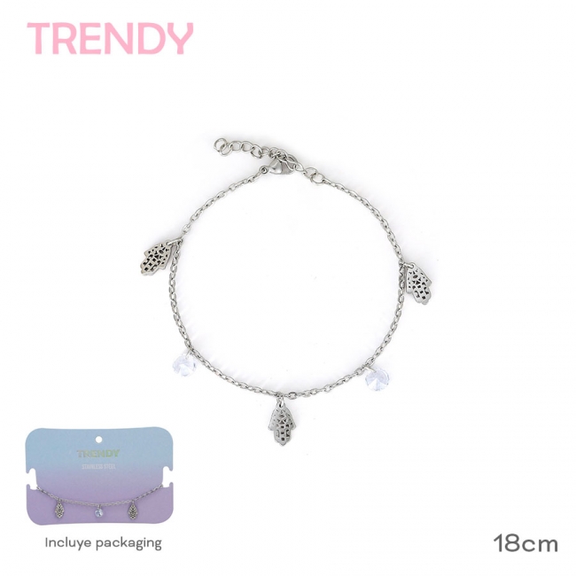 PULSERA ACERO TRENDY+