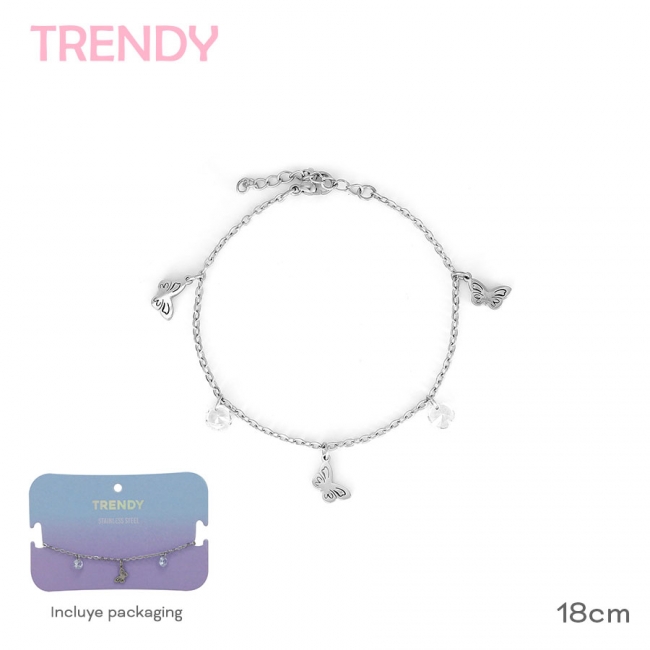 PULSERA ACERO TRENDY+