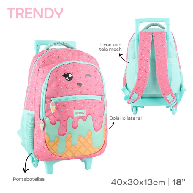 MOCHILA CARRO TRENDY+++//+