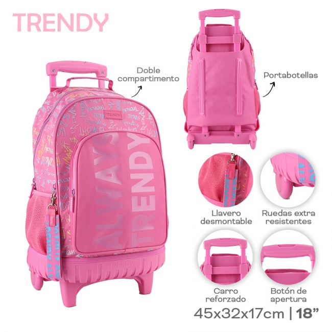 MOCHILA CARRO TRENDY+++//+