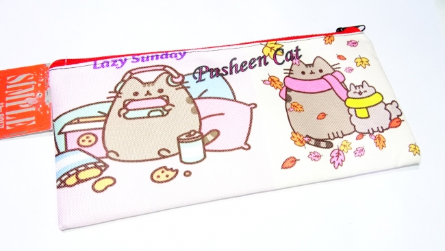 CARTUCHERA CHATA CORDURA PUSHEEN 