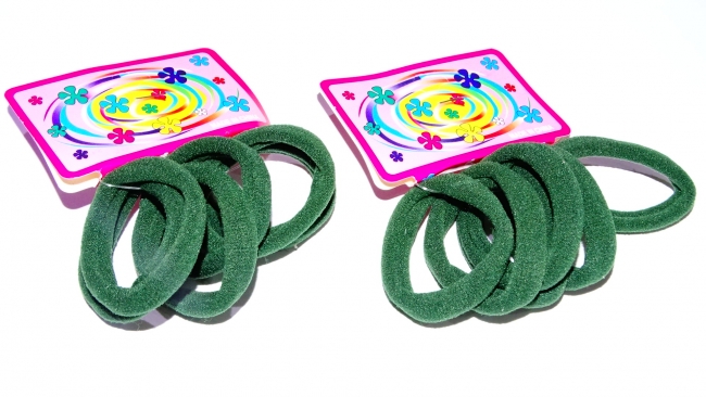 COLITAS 4,5 CM CHICAS VERDE X 72+