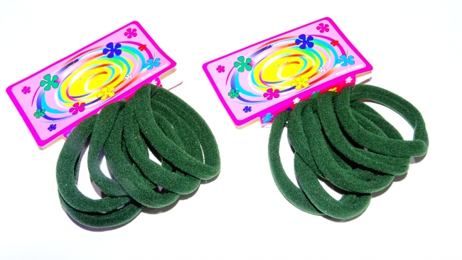 COLITAS 5,5 CM GRANDES VERDE X 72+