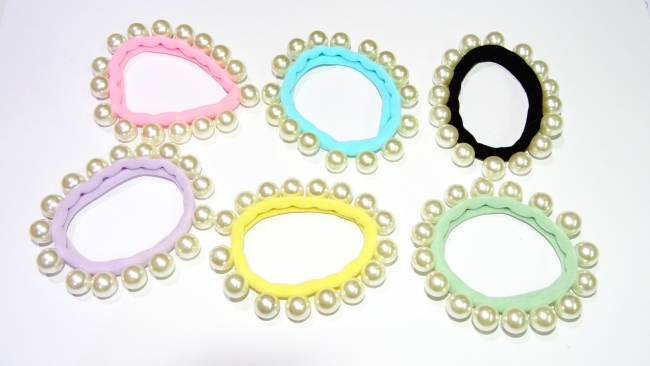 COLITAS PERLAS JUNTAS PASTEL X 12+