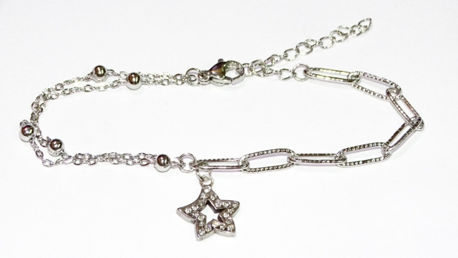 PULSERA ACERO ESTRELLA+