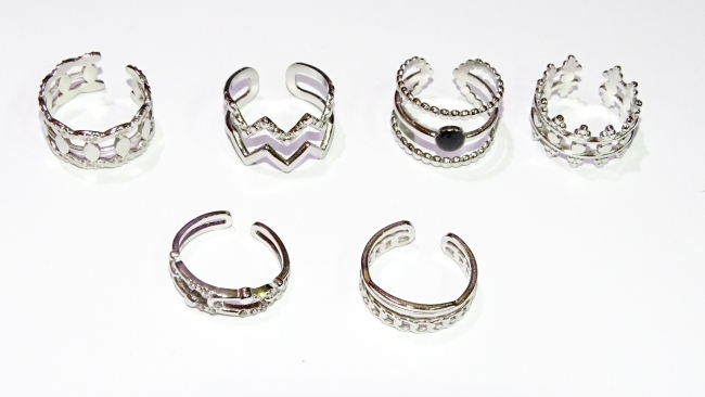 ANILLO ACERO X 6+