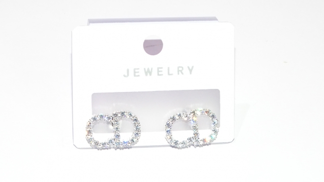 AROS ACERO BLANCO STRASS+