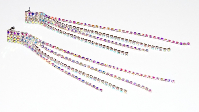 AROS ACERO STRASS+