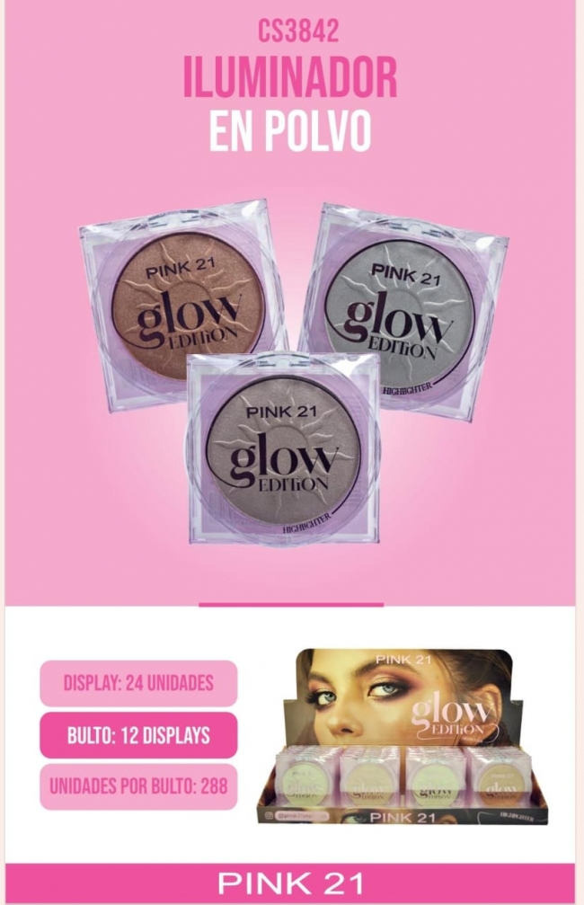 ILUMINADOR GLOW PINK 21+