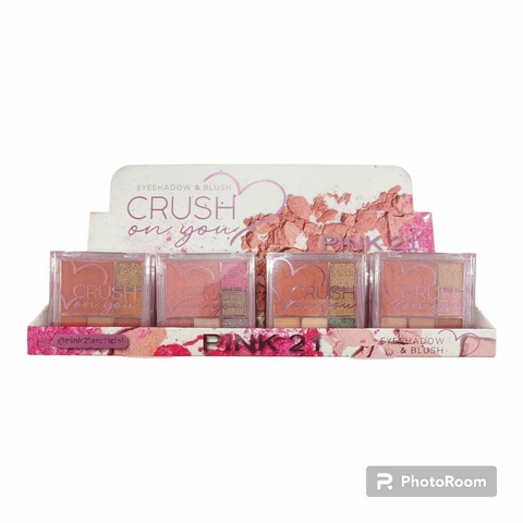 SOMBRAS + RUBOR CRUSH ON YOU PINK 21+