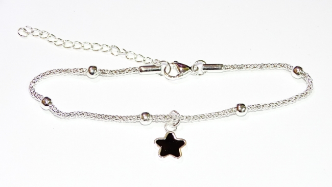 PULSERA ACERO BLANCO +