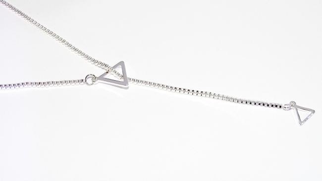 CADENA ACERO BLANCO 50 CM VARIOS MODELOS