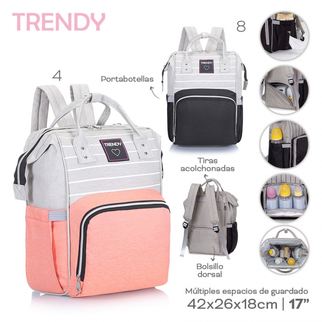 MOCHILA MATERNAL TRENDY+