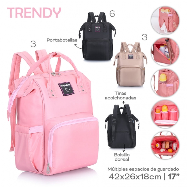 MOCHILA MATERNAL TRENDY+