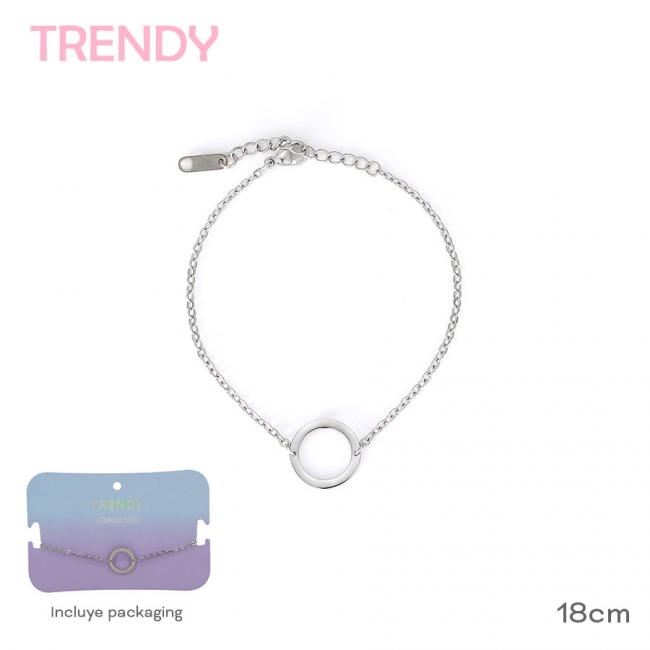 PULSERA ACERO TRENDY+