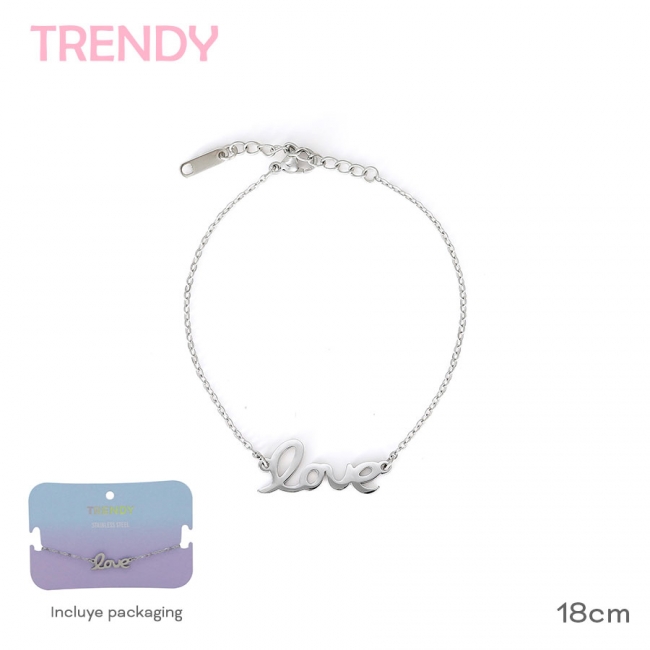 PULSERA ACERO TRENDY+