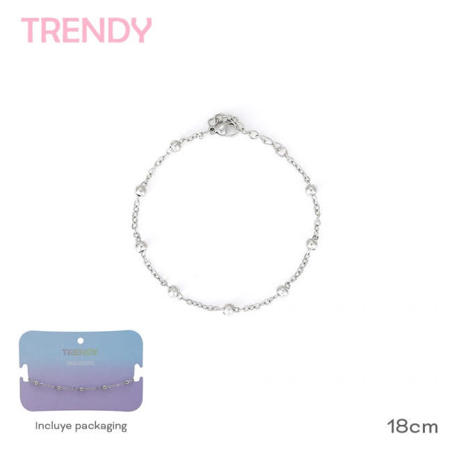 PULSERA ACERO TRENDY+