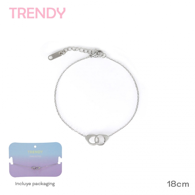 PULSERA ACERO TRENDY+