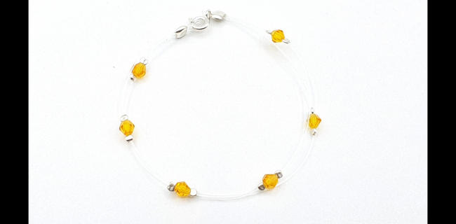 PULSERA PLATA TANZA /