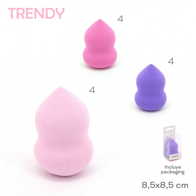 ESPONJA MAQUILAJE TRENDY T7