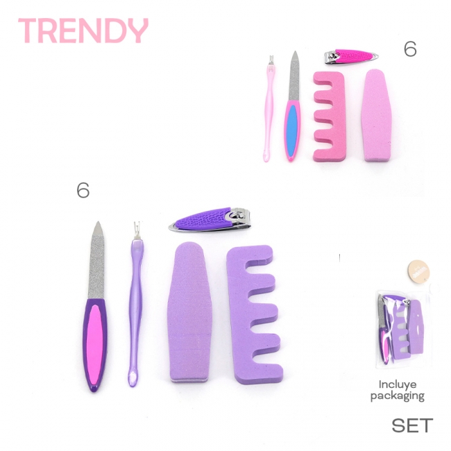 SET MANICURA TRENDY T7