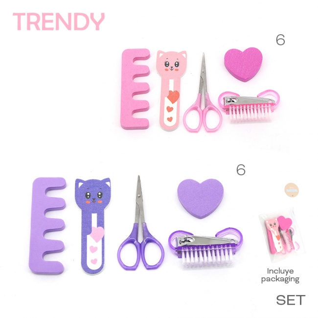 SET MANICURA TRENDY T7