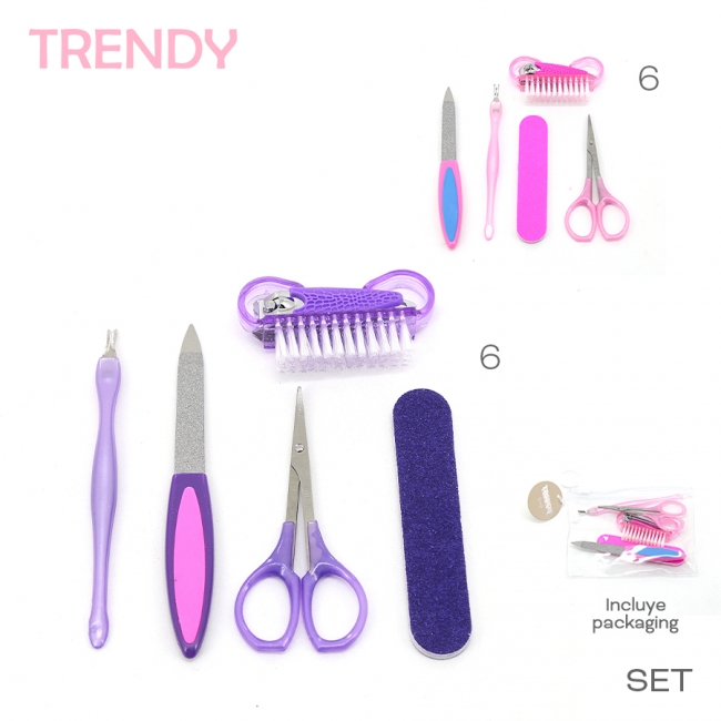 SET MANICURA TRENDY T7