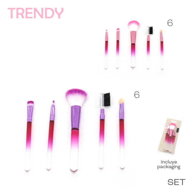 SET BROCHAS TRENDY T7