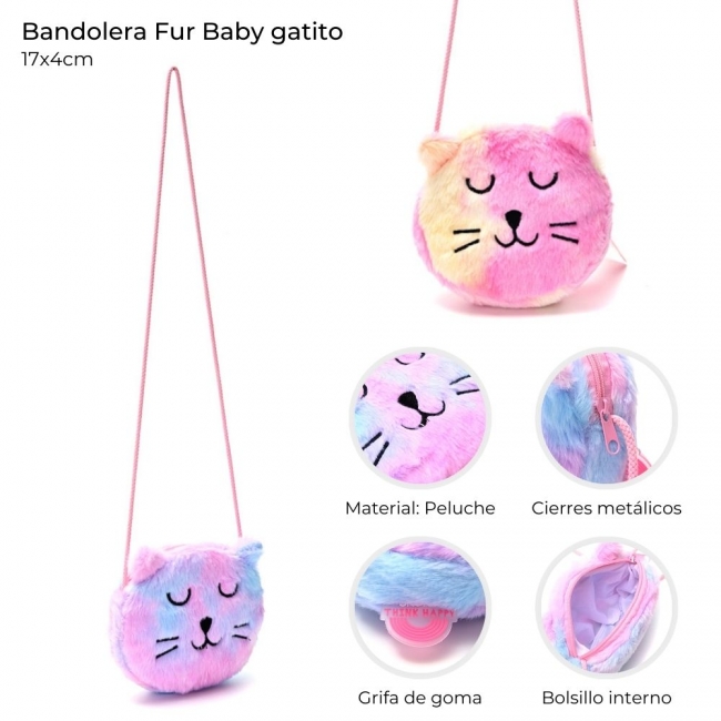 MINI BANDOLERA FUR BABY SKORA 