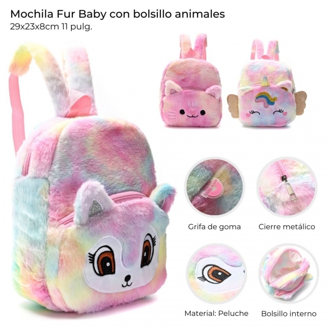 MOCHILA FUR BABY SKORA 