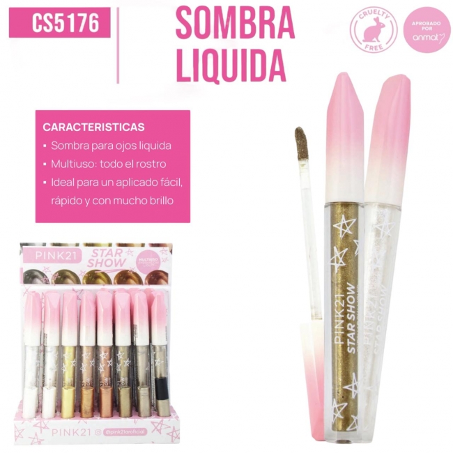 SOMBRA LIQUIDA  STARSHOW PINK 21