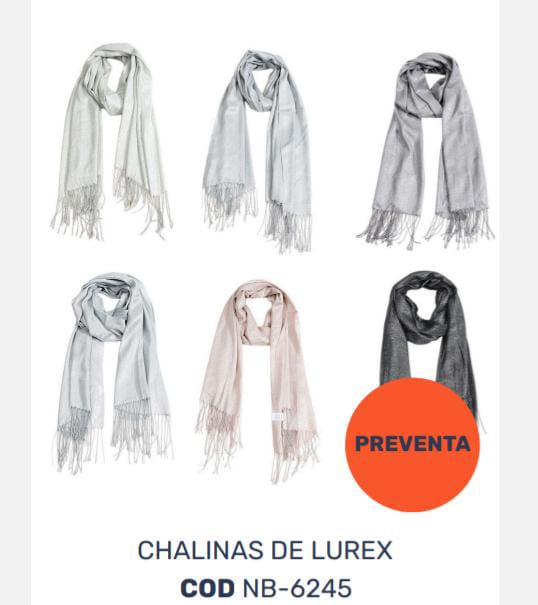 CHAL DE FIESTA LUREX  NB