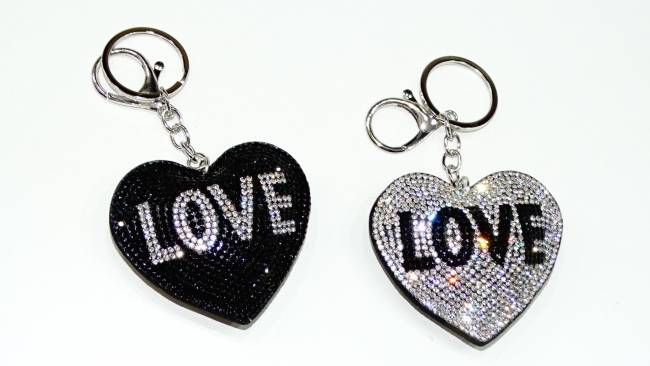 LLAVERO LOVE STRASS