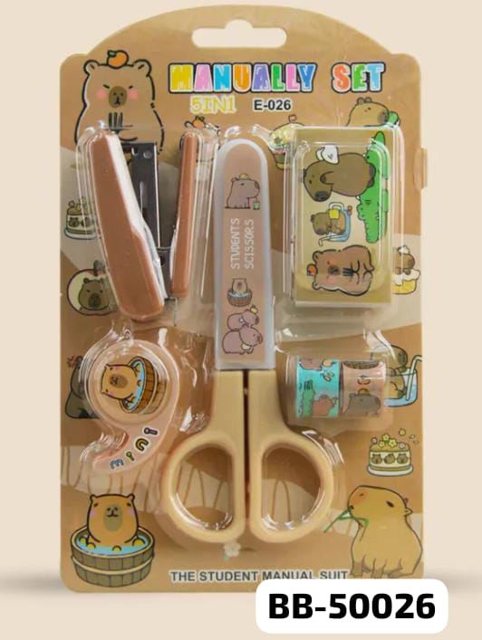 SET DE UTILES CAPIBARA 