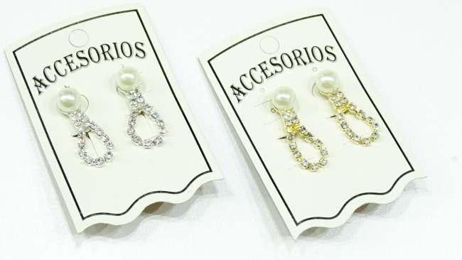 AROS BIJOU PERLA