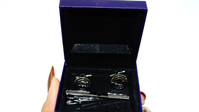 SET TRABA CORBATA CON GEMELOS 